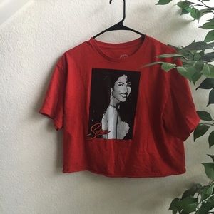 Crop Top , Selena T- Shirt